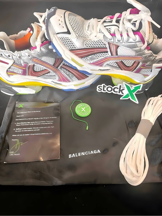Balenciaga Other - Balenciaga Multicolor Authentic Runner Sneaker